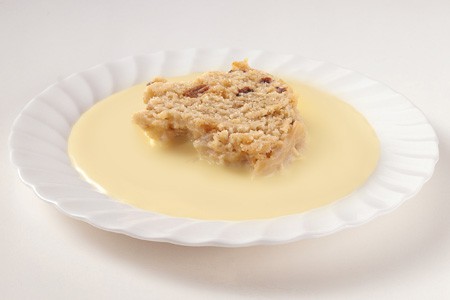 Sticky toffee pudding with caramel sauce